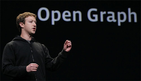 Zuckerberg, durante la presentación. | Afp
