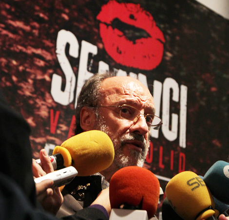 Javier León de la Riva, en la presentación de la Seminci. | Foto: J. M. Lostau
