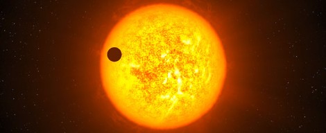 Imagen artística del nuevo planeta CoRoT-9b