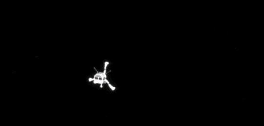 Philae visto desde Rosetta