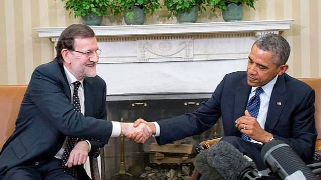 Mariano Rajoy y Barack Obama estrecharon sus manos en el Despacho Oval | EFE