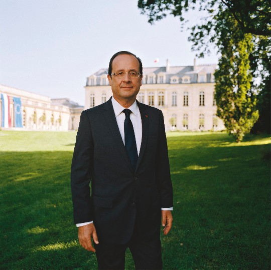 Raymond Depardon retrata a François Hollande