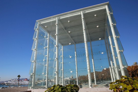El Cubo de Mlaga, donde se abrir la subsede del Pompidou. / A. Pastor 