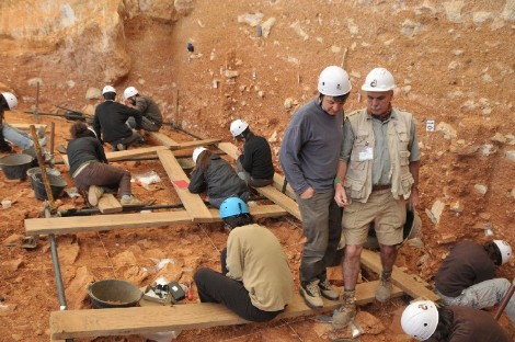 Excavaciones en Gran Dolina, yacimiento donde se descubrió Homo antecessor - Jordi Mestre / IPHES