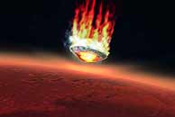 Recreacin del Beagle2 aterrizando en Marte. (ESA)