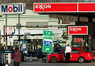 Una gasolinera de Exxon en Washington. (EPA)