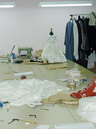 Imagen del taller de costura del Centro Cultural Islmico de Madrid. (A.Figueras)