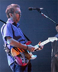 Eric Clapton en Barcelona. (EFE)