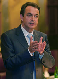 Rodrguez Zapatero, en el Congreso. (EFE) VEA MS IMGENES