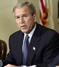 El presidente de EEUU, George W. Bush. (AP)