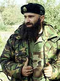 Una imagen de Basyev de 1999. (AP)