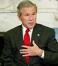 El presidente George W. Bush. (Reuters)