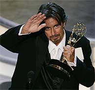 Al Pacino recibi el premio a mejor actor de miniserie. (AFP)