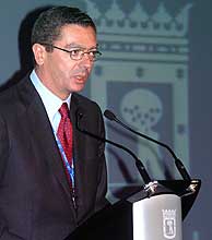 El alcalde de Madrid, Alberto Ruiz-Gallardn. (EFE)