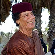 El presidente de Libia, Muanmar el Gadafi. (AP)