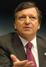 Jos Manuel Duro Barroso, tras la rueda de prensa posterior a la cumbre. (Foto: EFE)