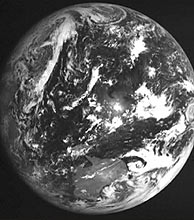 La Tierra, vista desde la SMART-1. (Foto: ESA)