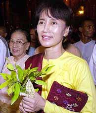 Suu Kyi . (AP)