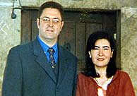 Fulgencio S. y Victoria L., la pareja fallecida en el accidente, en una imagen cedida por Telemadrid. (EL MUNDO)