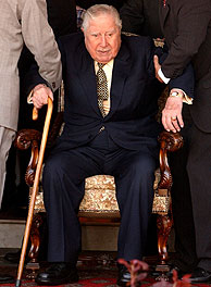 Augusto Pinochet, en una imagen de archivo. (EFE)