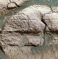 El robot 'Opportunnity' capt en la roca 'El Capitn' evidencias de la presencia de agua en Marte.