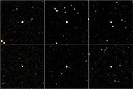 Algunas de las galaxias 'bebs'. (Foto: NASA)