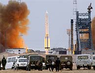 Un lanzamiento desde Baikonur. (Foto: AFP)