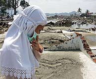 El riesgo de enfermedades en Banda Aceh es muy alto. (Foto: REUTERS)