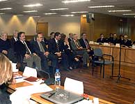 Primera jornada del juicio del 'caso AVE' en la Audiencia Provincial de Madrid. (Foto: EFE)