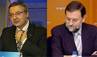 Jos Blanco (izda.) | Mariano Rajoy. (Foto: EFE)
