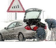 La nieve volverá a sorprender a los conductores. (Foto: EFE)