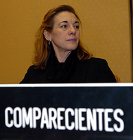 Pilar Manjn durante su comparecencia ante la Comisin de Investigacin del 11-M. (Foto: Carlos Miralles)