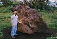 El meteorito 'Campo del Cielo'.
