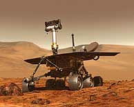 Uno de los robots exploradores de Marte. (Foto: NASA)