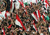 Cientos de manifestantes han salido a las calles de Bagdad. (Foto: AP)