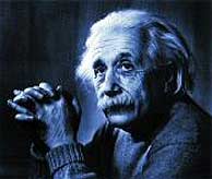Una de las ltimas imgenes de Albert Einsteint. (Foto: RSEF)