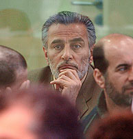 Taysir Alony, durante el juicio contra la clula de Al Qaeda. (Foto: EFE)