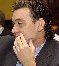 El director del Prado, Miguel Zugaza, en el Congreso. (Foto: EFE)