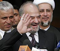El primer ministro iraqu, durante el anuncio del Gobierno. (Foto: AP)