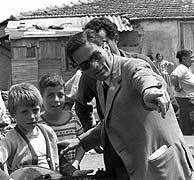 Pasolini, en una imagen de 1960. (Foto: EFE)