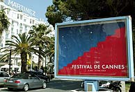 Los carteles del festival llenan las calles de Cannes. (Foto: EFE)