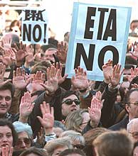 Manifestacin contra ETA en Madrid. (Foto: Javi Martnez)