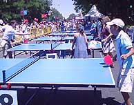 El tenis de mesa tambin estuvo en La Castellana. (Foto: F. L.)