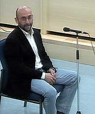'Abu Dahdah' durante su intervencin en el juicio que se sigue en Madrid. (Foto: EFE)