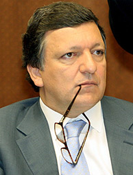 El presidente de la Comisin Europea, Jos Manuel Durao Barroso, pensativo. (Foto: EFE)