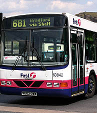 Un autobús de Bradford.