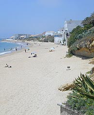 La playa de Caños de Meca. (Foto: EL MUNDO)