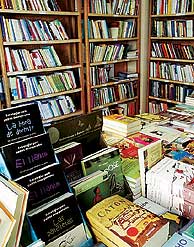 Una librera en Madrid. (Foto: B. Cordn)