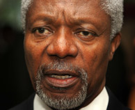 El secretario general de la ONU, Kofi Annan. (Foto:Reuters)