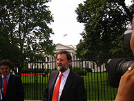 Mariano Rajoy durante su estancia en Washington. (Foto: El Mundo)